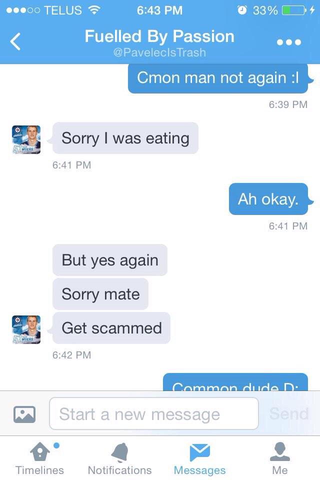 MmScams's tweet photo. . @PavelecIsTrash has been added to the list http://t.co/IgqOQjSkZP
