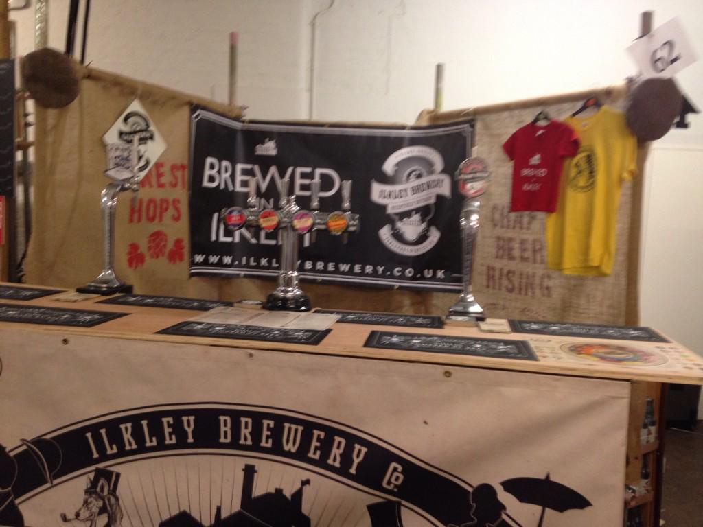 Ilkleybrewery's tweet photo. Bar is set, we're at stall 62 @craftbeerriseuk come get involved beery people! #CBR15 #LDNBeerWeek http://t.co/KOrk1bLKgN