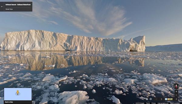 Google Street View in Groenlandia