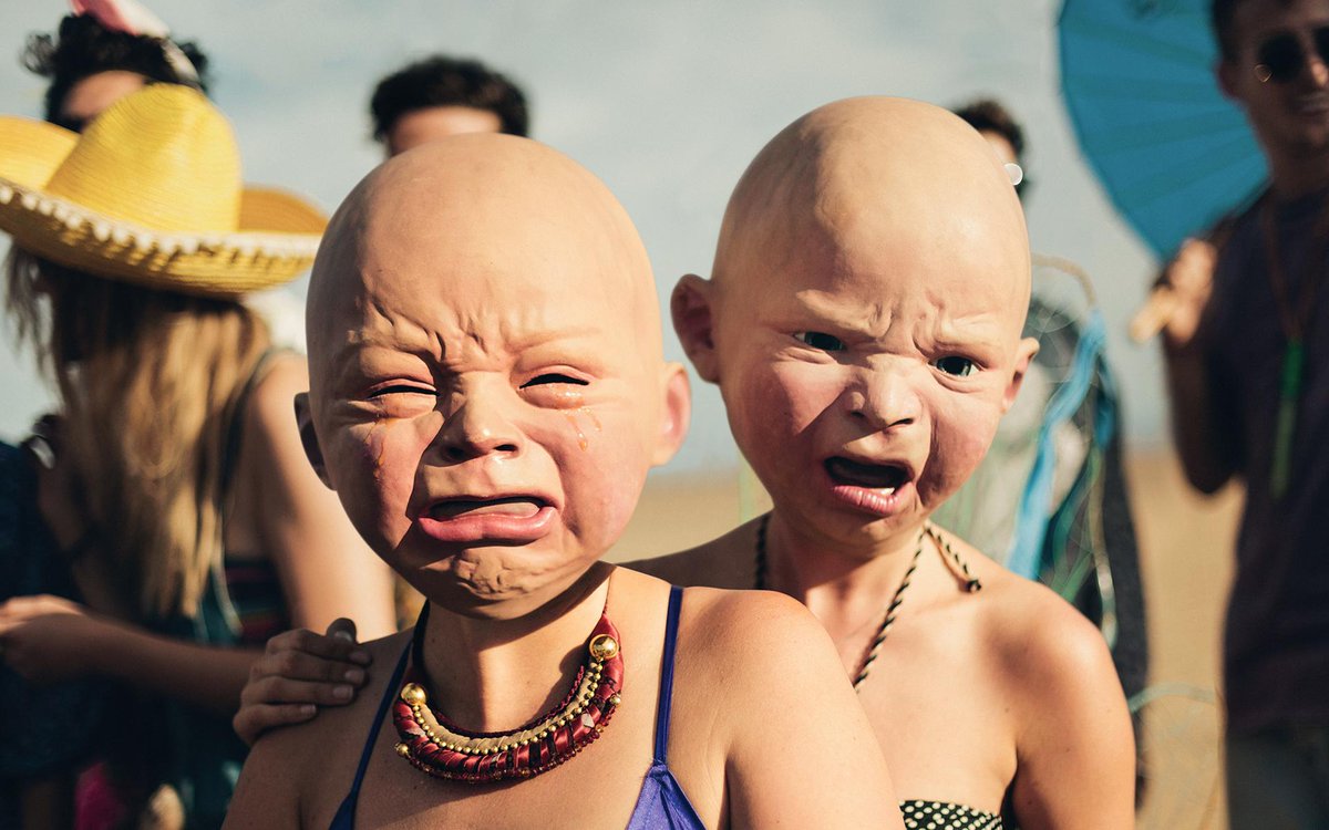 Behind the #Camera: Lukas Renlund from #Finland with Bizarre #AFRICABURN photo's come to life! capetownbiennial.com/lukas-renlund