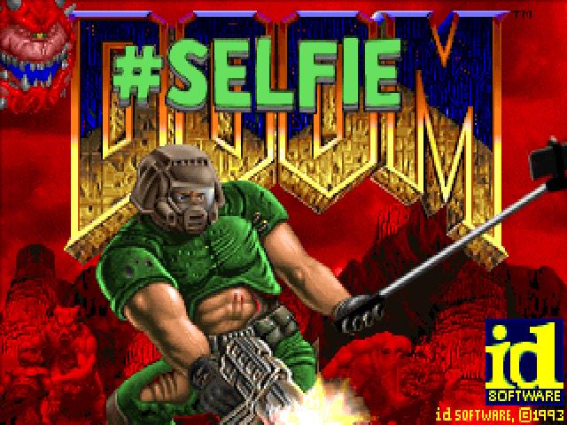 Bit_2Play's tweet image. El palo selfie llega a Doom. bit2play.com/?p=2378