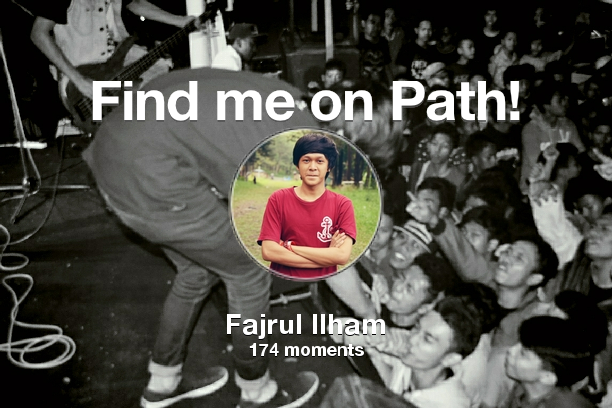 Fajroll's tweet photo. I've shared 174 memories with my friends on #Path - see them now at http://t.co/XUvdOZgyaS! #thepersonalnetwork http://t.co/s6SyUmOtdq