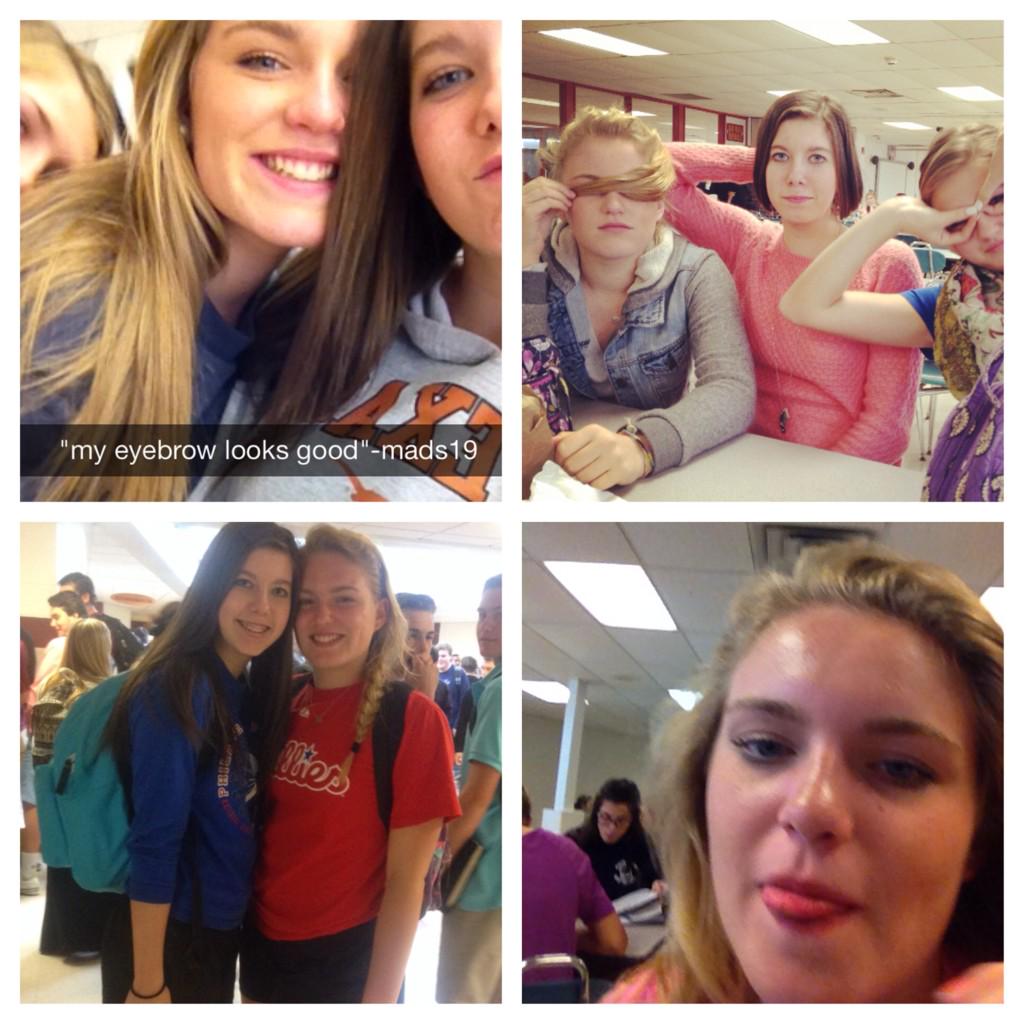 MadieMoyer's tweet photo. yooo hbd Madison!! #notmaddie💃🔥🚨❤️ #madsquared #SFUK #redalert #idek @madison_reillly 💋💋 http://t.co/TzUyMjGZDs