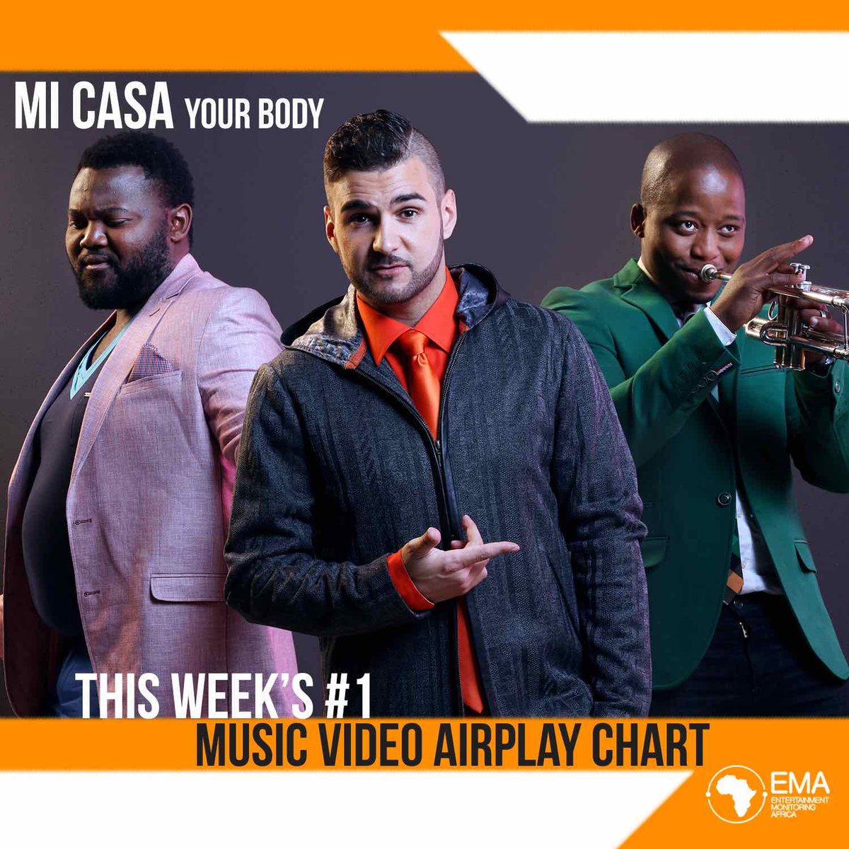 Well done to <a href="/MiCasaMusic/">MI CASA #WEMADEIT</a> on the #1! 
More info at sa-ema.com