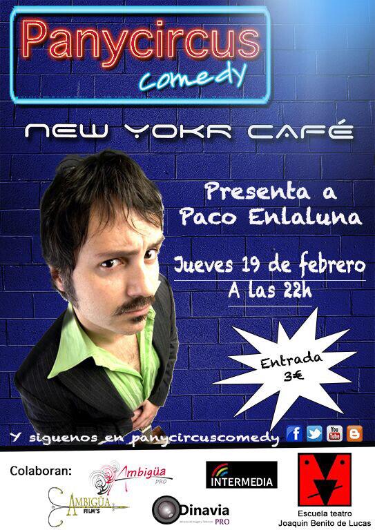 Esta noche gran actuación de Paco Enlaluna, no te lo puedes perder, a partir de las 22:00 en <a href="/newyorkcafe1/">David Jarillo</a>
