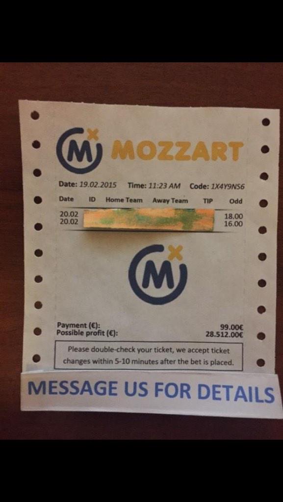 FixedFrank's tweet image. Price before game 80 Euros 

Message me for payment details

1000% fixed game