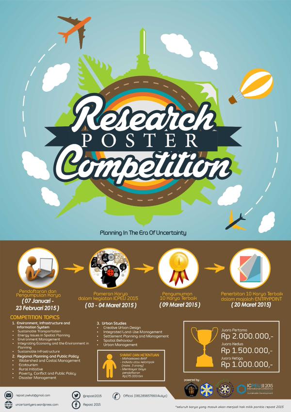Segera daftarkan poster kalian karena pendaftarannya akan berakhir 4 hari lagi (23 Februari 2015) <a href="/HMPWK_UNIKOM/">HMPWK UNIKOM</a>