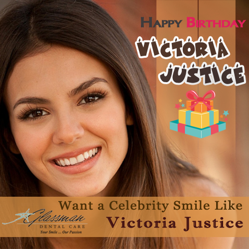 Happy Birthday Victoria Justice!!
Get Your Celebrity Smile like from  