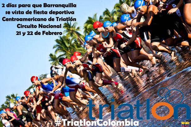 CAMTRIOFICIAL's tweet photo. -2 días para vivir el #Triatlon en #Barranquilla @JCCBquilla2018 @ElInformador_SM @FEDECOLTRI #Centroamericano http://t.co/eJA9UiBXkx