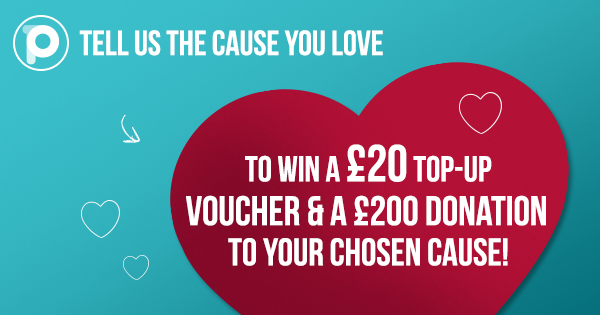 TPOuk's tweet photo. RT & Tell us the cause you LOVE to #win a £20 top-up voucher (100 WINNERS! ) http://t.co/4ykU4ErEh0 #TPOCares http://t.co/lK0Ge5mBNM