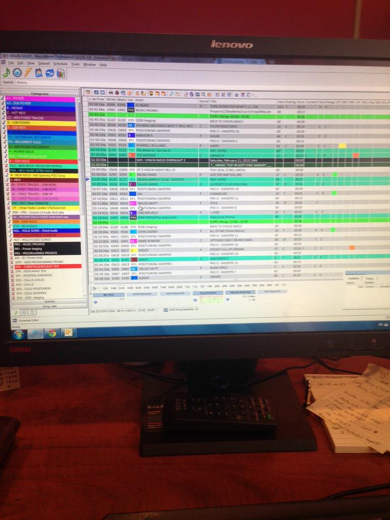 jeffkellyRADIO's tweet photo. I'm off the air today. Sore throat that needs rest for Virgin Mornings tomorrow. @LRodRadio is in for me. #deskin' it http://t.co/qnO4P36nDj