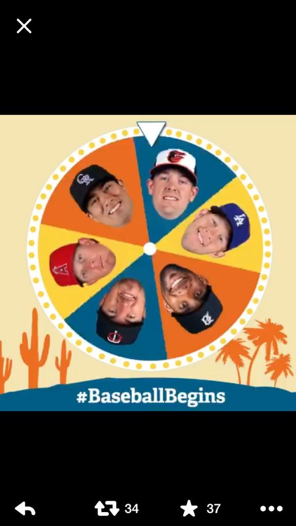 BrandonH262's tweet photo. @MLB #BaseballBegins http://t.co/EMwB1trfOA