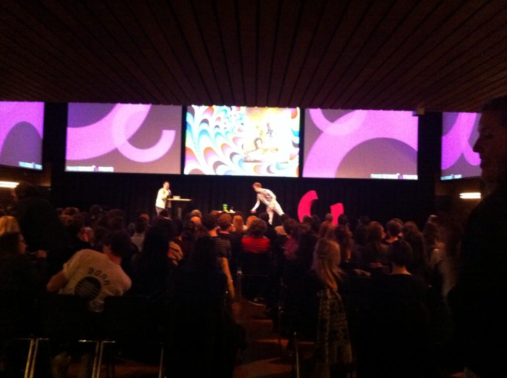 Colourful and tasty presentation by jelly expert Sam Bompas of <a href="/BompasandParr/">Bompas & Parr</a> <a href="/90frame/">NinetyMinutesofFrame</a> <a href="/Framepublishers/">FRAME</a> #amsterdam