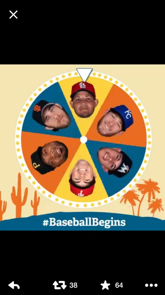 BrandonH262's tweet photo. @MLB #BaseballBegins http://t.co/G9fPiSvYdk
