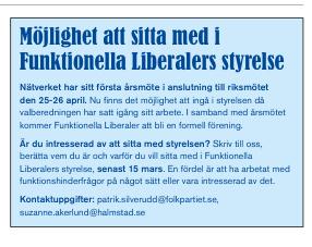Är du intresserad? Kontakta Patrik eller Suzanne.