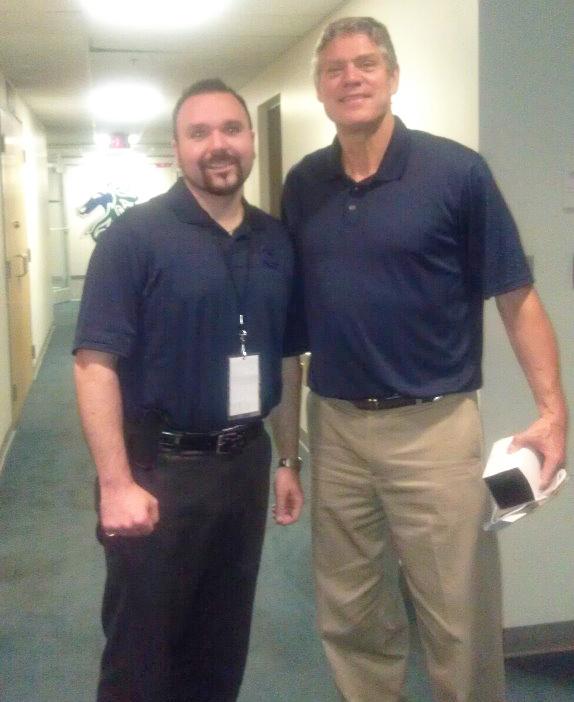 Tommy_the_V's tweet photo. Excited to welcome @DaleMurphy3 to @KnightsBaseball BB&T Ballpark! Enjoyed meeting him at #KnightStadium in 2012. http://t.co/iYbLAmGmmy