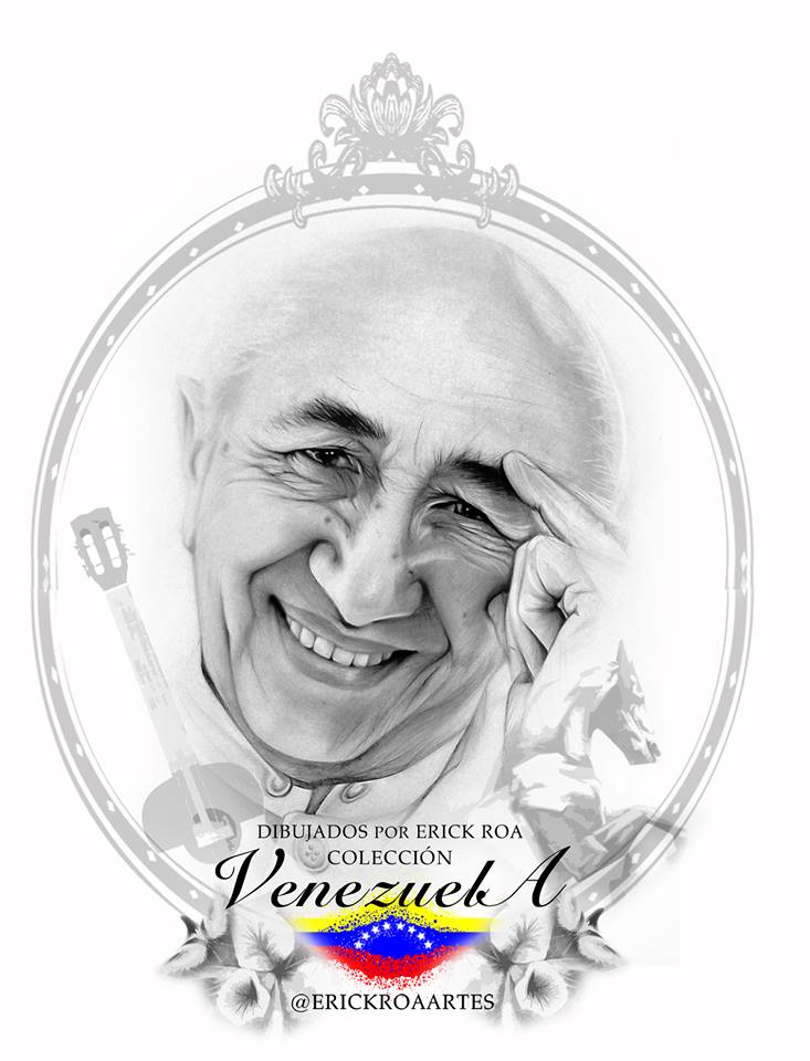 ERICKROAARTES's tweet photo. @BettsimarDiaz @LaBomba_Televen  #LBHomenajeATioSimon #caballoviejo PARA USTEDES MI DIBUJO A LÁPIZ DELGRAN #SimonDiaz http://t.co/LAJVPpOmKr