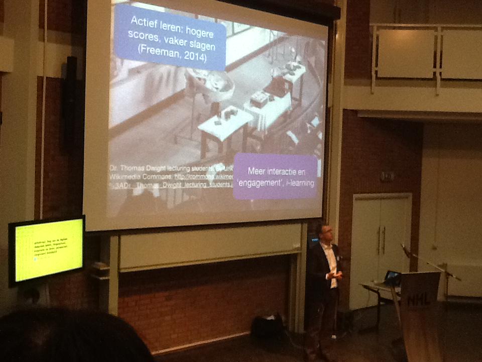 Activerend en inspirerend onderwijs als doel. Mooie tools aangereikt gekregen #nhldd15