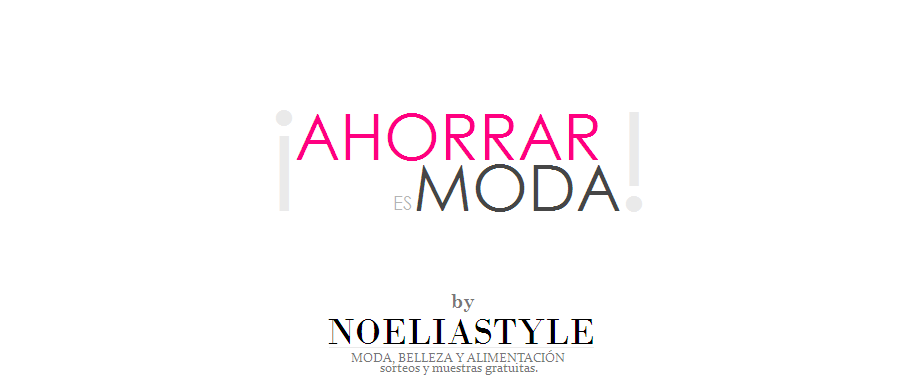 noeliastyleblog's tweet photo. El nuevo eslogan de NoeliaStyle es: ¡Ahorrar es moda!, porque además de hablar de moda y belleza, ofrecemos sorteos!. http://t.co/nrSqdMS3DP