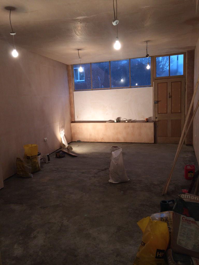 Part of the new Change the Use Office coming together. Exciting times ahead