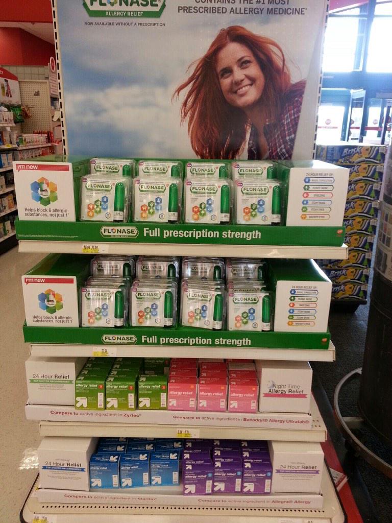 T-1378 has what you need this allergy season with fully stocked OTC Flonase! Come in today! #VITALnation <a href="/JeminAmin/">J A</a>