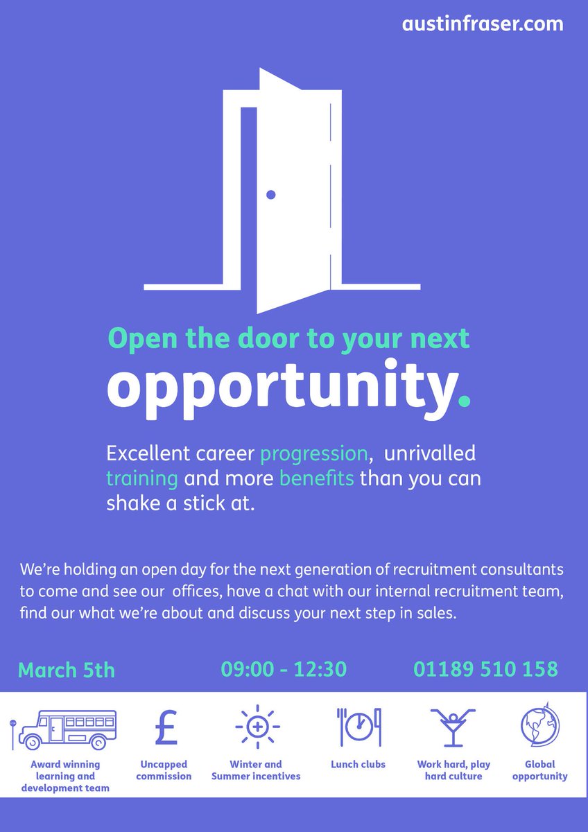 AustinFraserAF's tweet image. AF open day! If you want to get into or progress your sales career, you need to be here. bit.ly/1JrPSsV