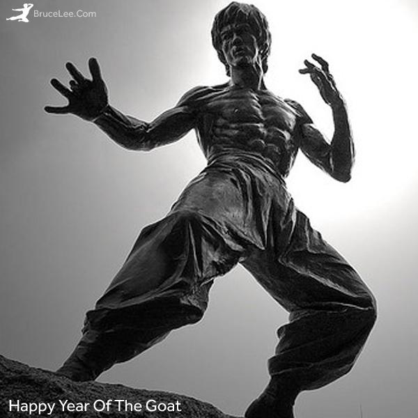 brucelee's tweet image. Gung Hay Fat Choy!  #YearOfTheGoat