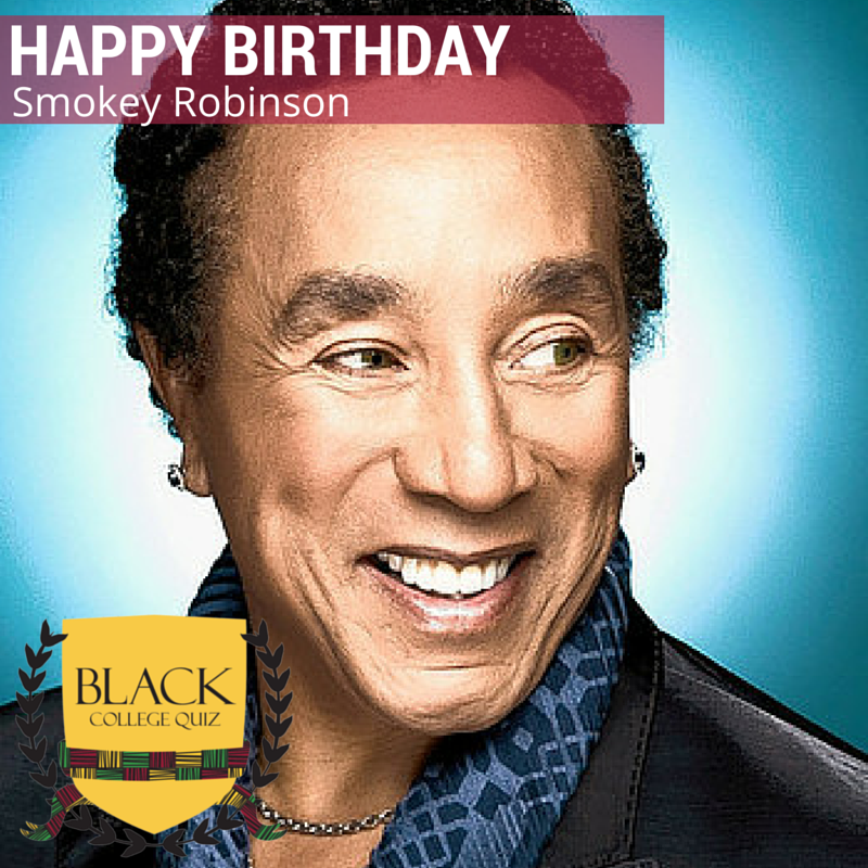 Happy Birthday Smokey Robinson! 