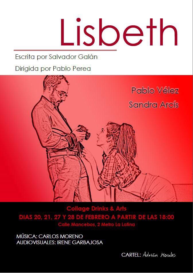 Adrn1988's tweet photo. Estrenamos Lisbeth y Post Mortem los días 20, 21, 27 y 28 en Collage la Latina, cl mancebos2. ��No os las perdáis! http://t.co/jwC4kEvjWe