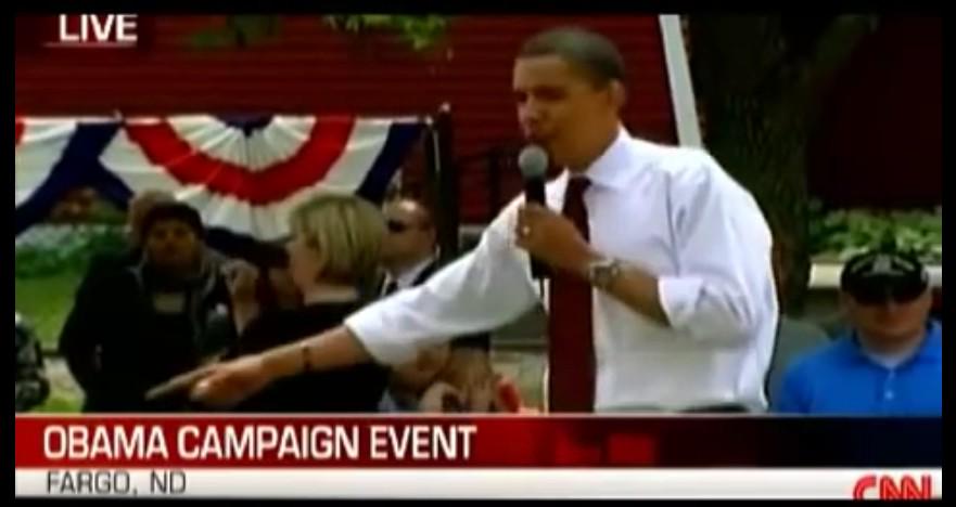 Remember when Obama calls Bush 'unpatriotic?' VIDEO