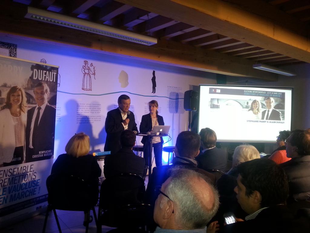 Notre première réunion publique sur notre canton.