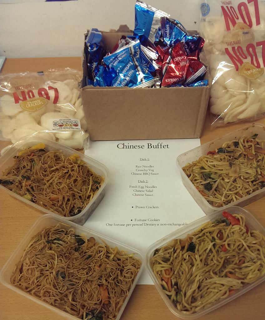 Findlotte's tweet image. #ChineseNewYear stir-fry, knowledge and Red Envelopes. Staff loved it.