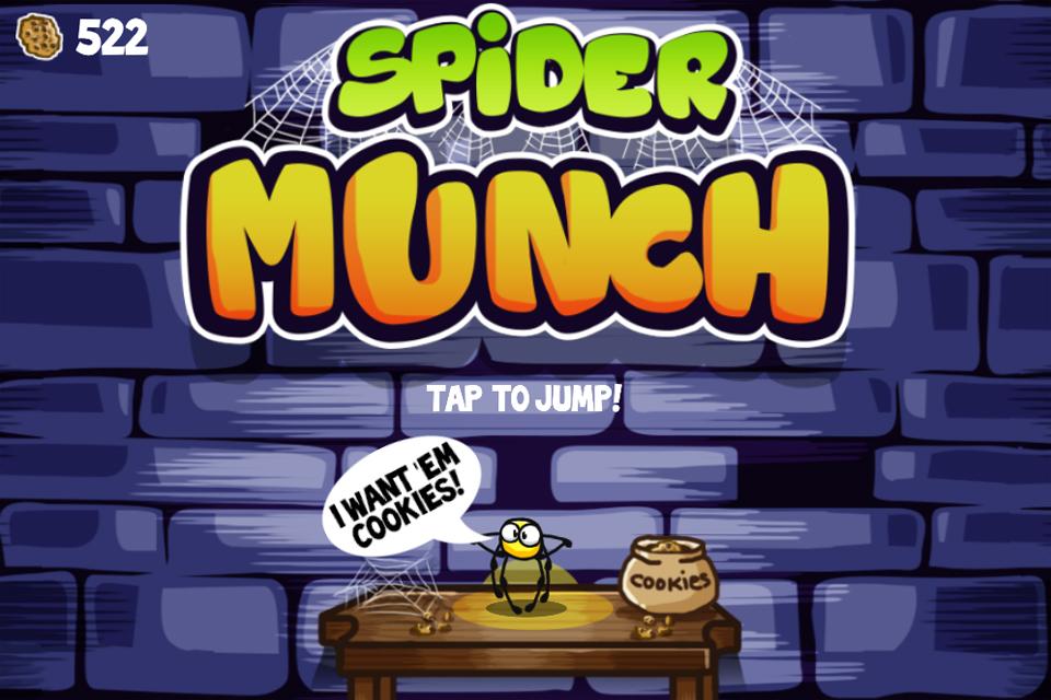 binsintgames's tweet image. SPIDER MUNCH is now out! Download now For FREE! 
iOS:bit.ly/1EtglQo  
Android: bit.ly/1DEXZ0m