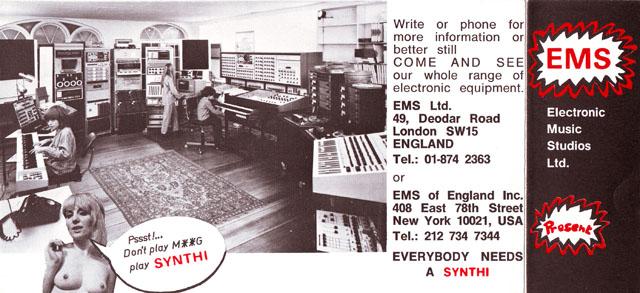 hal_ex's tweet image. #Electronic #Music Advertising. The #Synthi #Synthesizer.