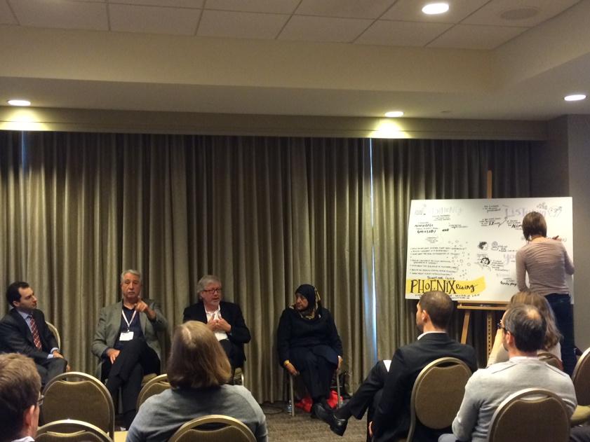 Phoenix Rising: Triumph Over Crisis. How do you lead ecosystem that defy leadership? #gisw15