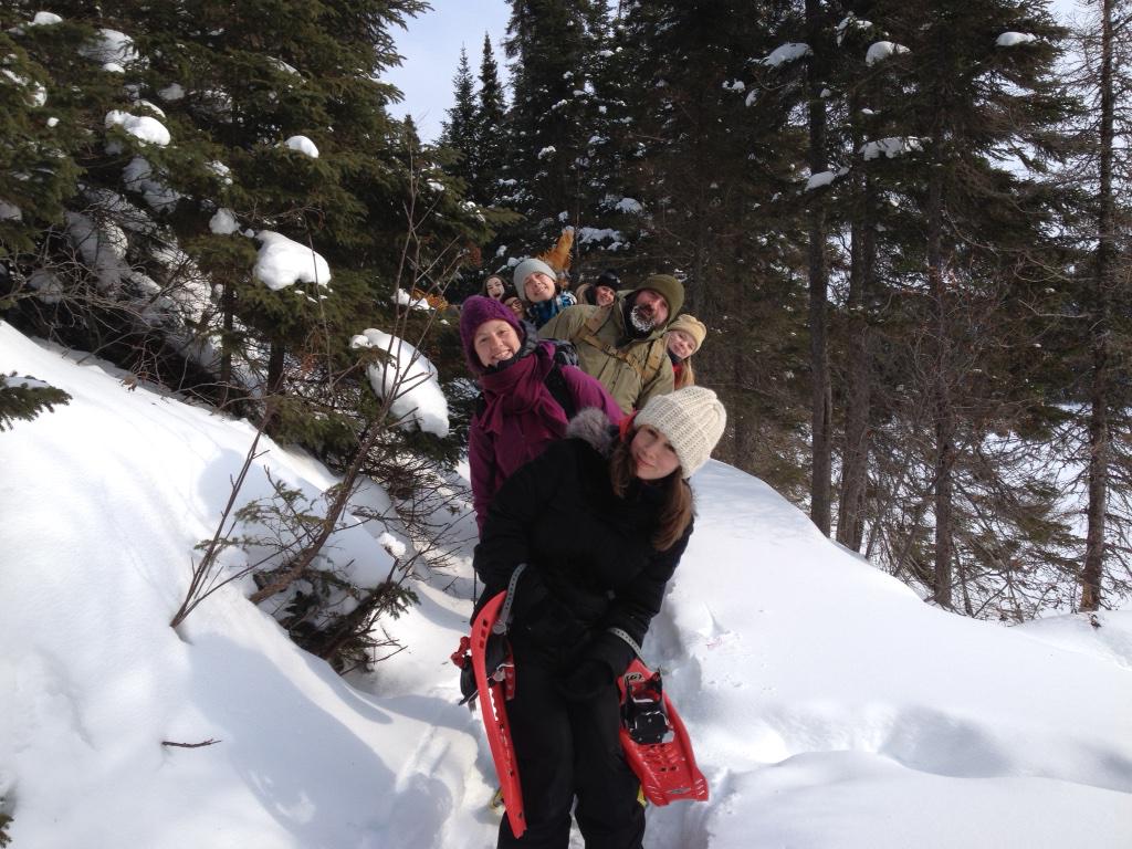 MacLeanYMCA's tweet photo. Went on a 7.5 km hike on Little Gilman Lake this morning with interpretive guides #yultimatefieldtrip @YMCAExchanges http://t.co/ynLtmFZlIO