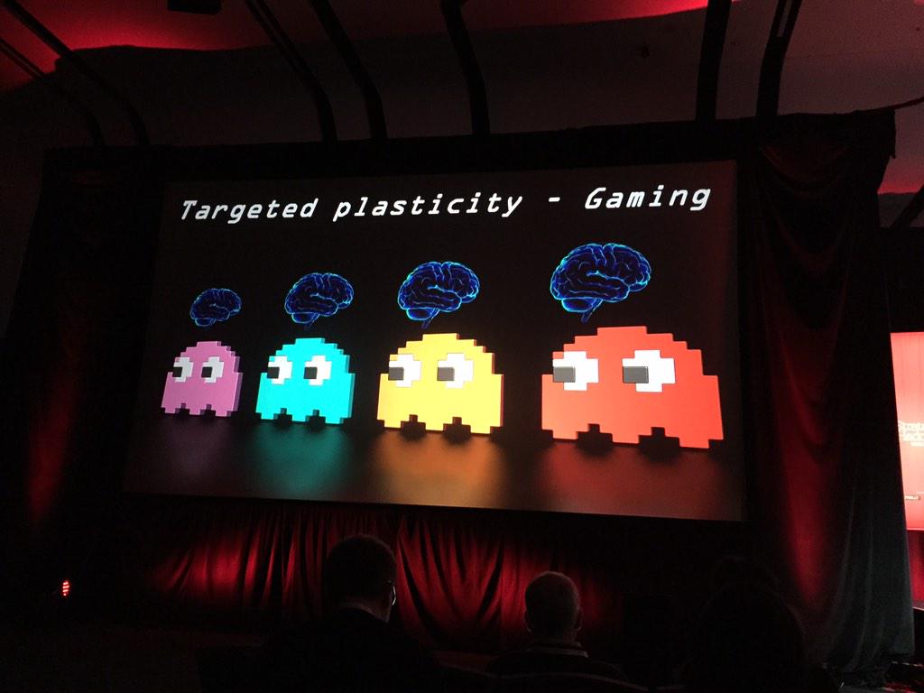 JSHorwitz's tweet image. Now i know why i suck at pacman.  The ghosts have #cognitivecomputing #hadoopnext @Dolby