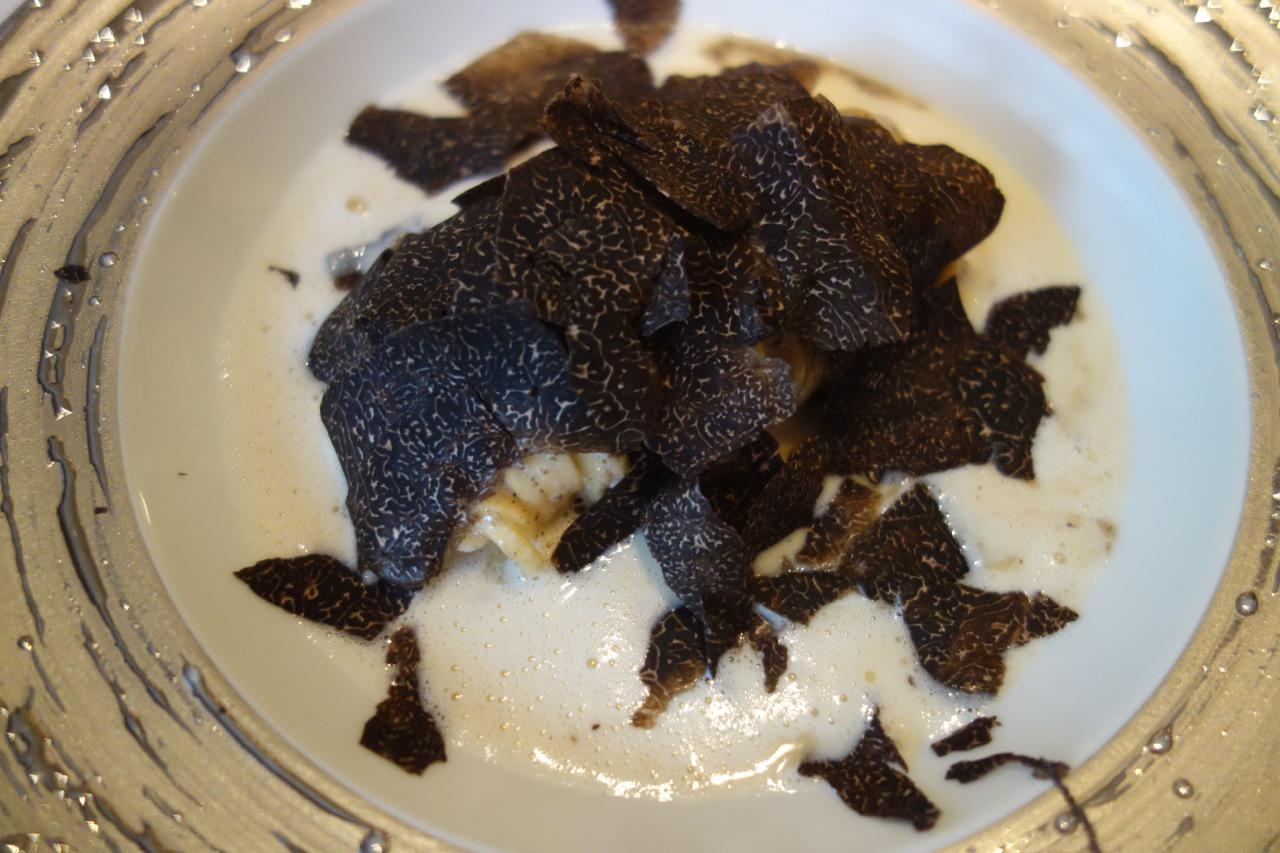 Andy Hayler on Twitter "Linguine with aged Parmesan emulsion and black