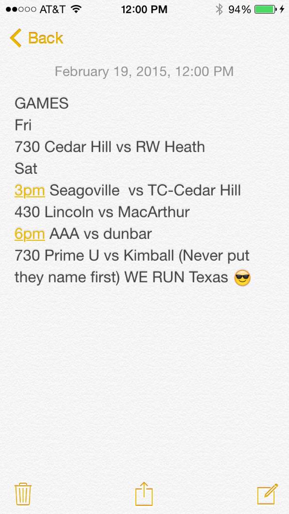 Prime U Vs Kimball Saturday 7:30pm <a href="/Cedar/">CEDAR🌲</a> Hill High School