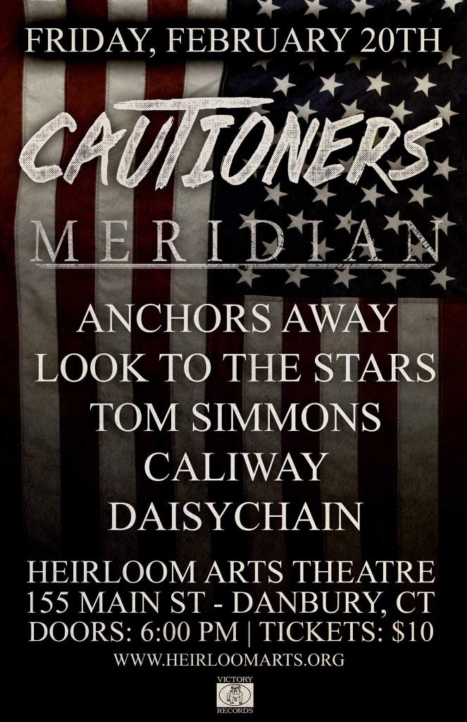 Show tomorrow with <a href="/CautionersNY/">Cautioners</a> <a href="/Meridian_NY/">M E R I D I A N</a> <a href="/AnchorsAwayCT/">Anchors Away</a> <a href="/daisychainNY/">Daisy Chain</a> and <a href="/TSROCKNY/">Mom Simmons</a> Make sure we see you there!