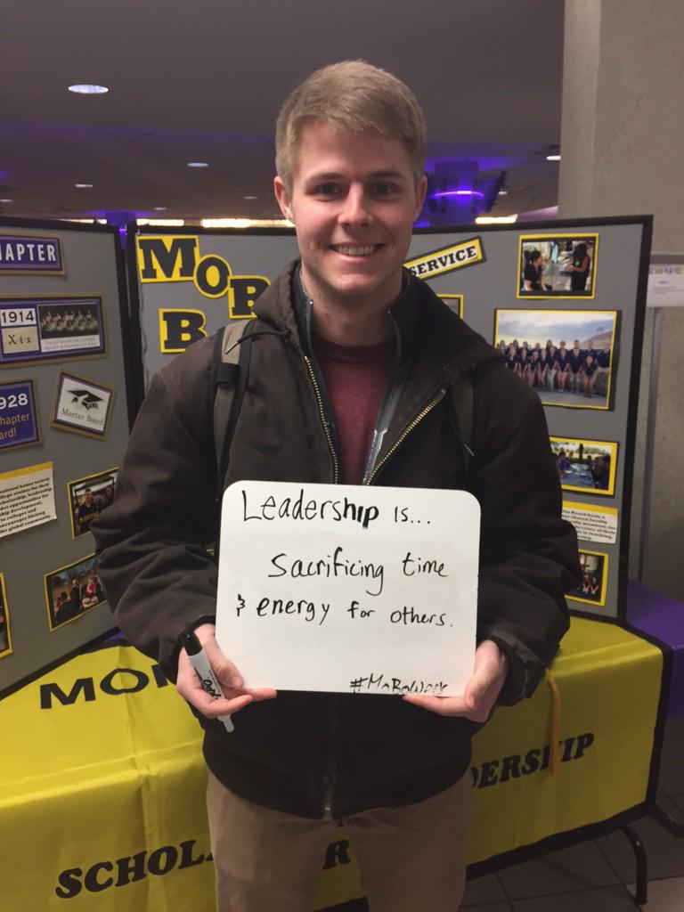 KSUMortarBoard's tweet photo. It's #MoBoWeek and students are telling us what #LeadershipIs.
RT for a chance to win #chipotle http://t.co/qasvJib1Sb