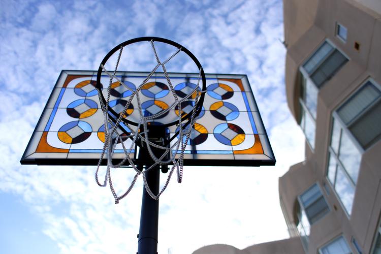 'Literally Balling' by Victor Solomon is a basketball backboard masterpiece bit.ly/1z3l0E3 #design