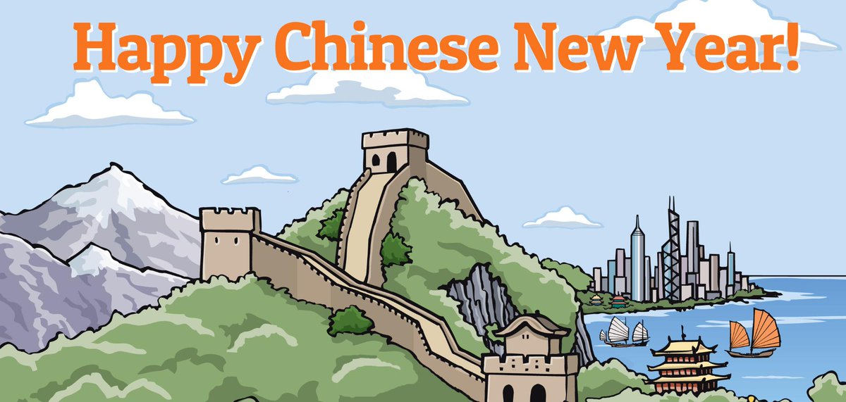 Muzzy's tweet photo. Happy Chinese New Year! You can wish people a happy new year by saying “Xīn Nián Kuài Lè” in Mandarin #ChineseNewYear http://t.co/MM99kQMero