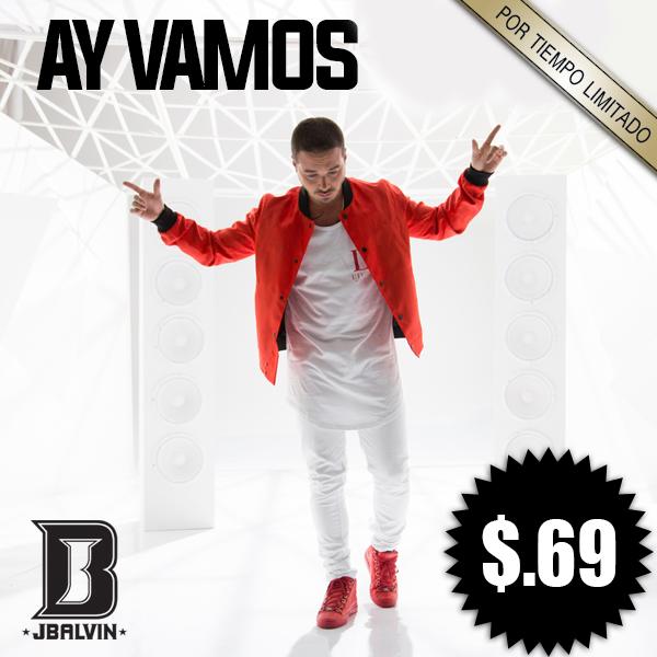 JBALVIN's tweet photo. Familia, descarguen #AyVamos a un precio especial HOY http://t.co/fyHTuQopQr http://t.co/Ry8NNVDz6N