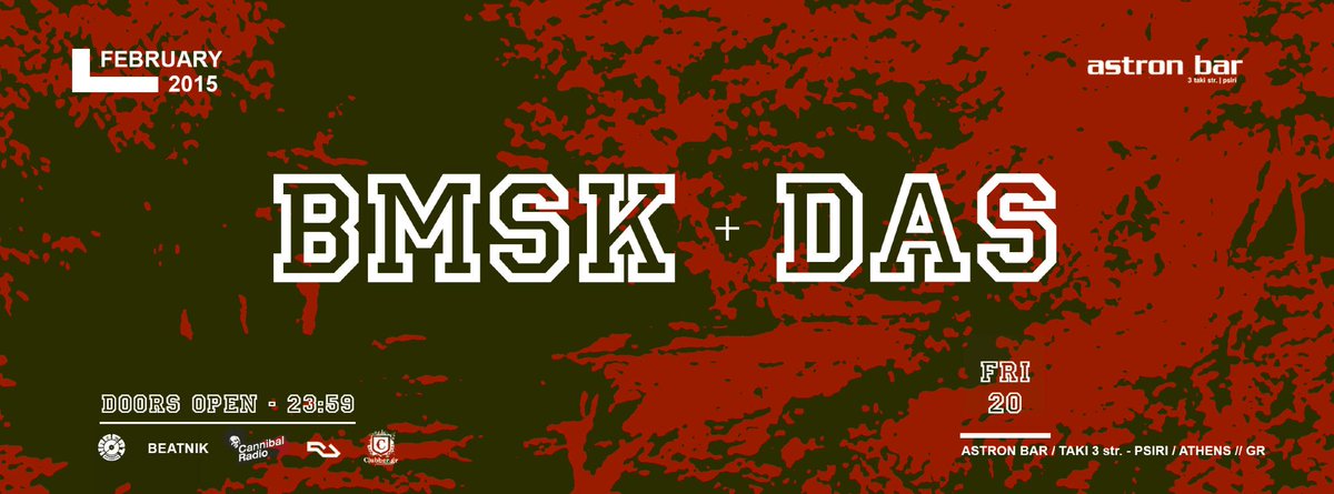 bmskltd's tweet photo. playing tomorrow at astron bar with DAS http://t.co/TrxNftt0j0