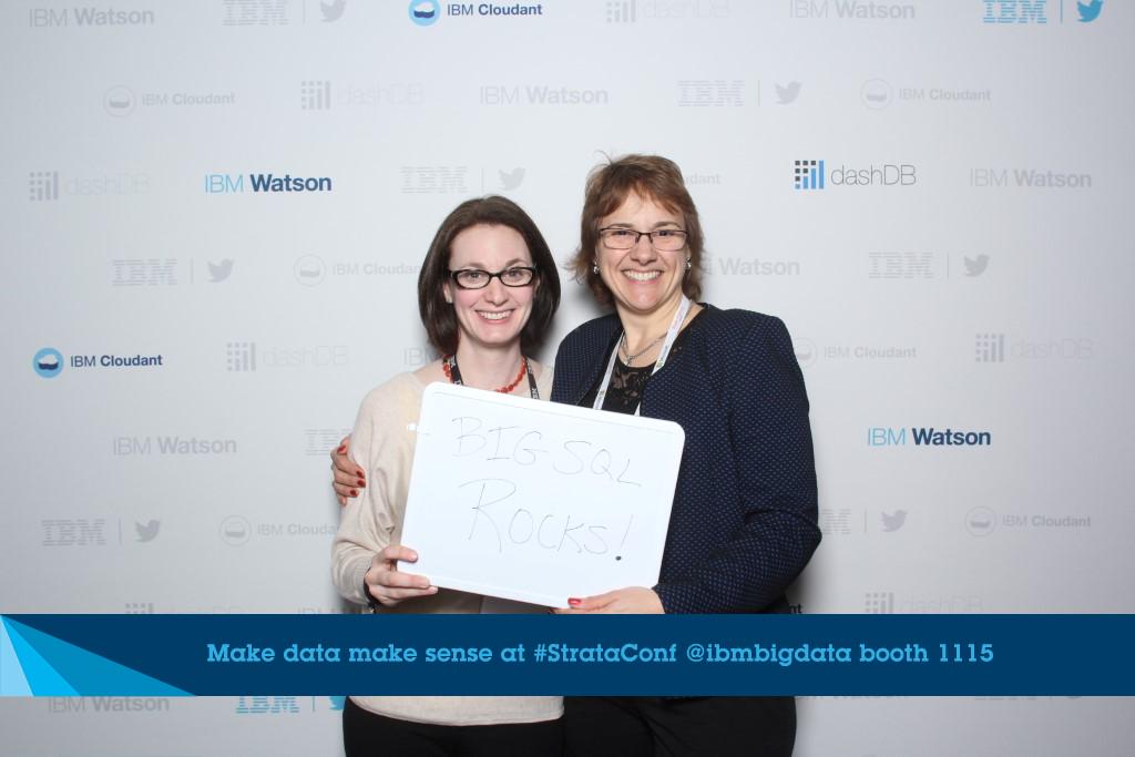 JenMcGinnChi's tweet image. Make data make sense at #bigsql @ibmbigdata booth 1115  #stratahadoop #hadoopNEXT