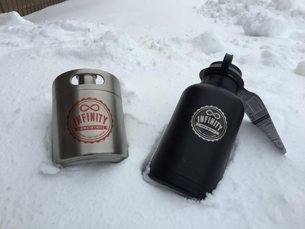 InfinityVermont's tweet image. Shop online now @ infinitybrewing.com! Shipped to your door in 1-3 days via Priority Mail #64OzGrowler #HydroFlask