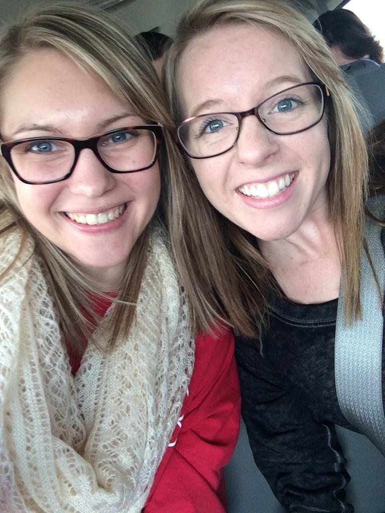 These two excited for their last Regional tournament ever!