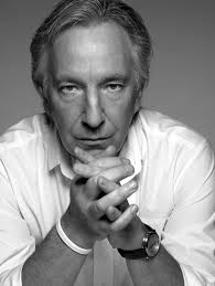 \"I have a love-hate relationship with white silk.\" Happy Birthday to Alan Rickman  