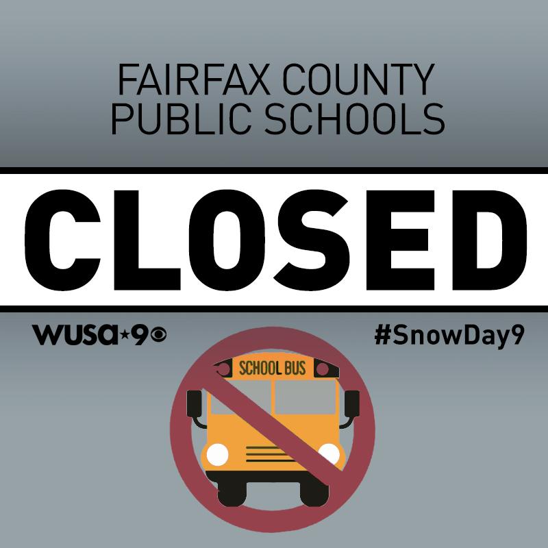 JUST IN: Fairfax County Public Schools CLOSED Friday closeFCPS | WUSA9